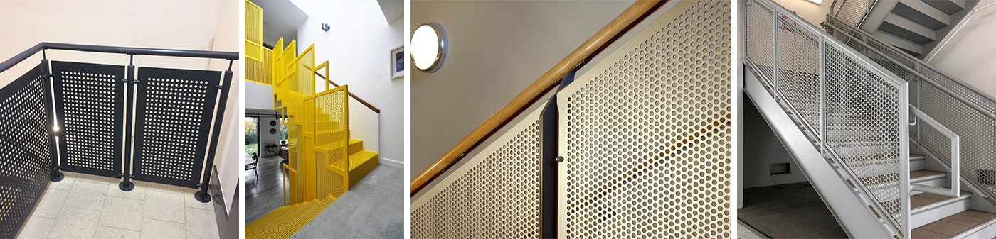 沖孔金屬地板和樓梯踏板